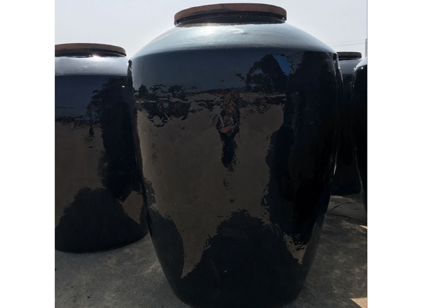1000斤黑釉陶瓷酒缸